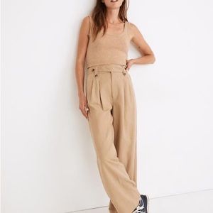 Madewell wide leg Harlow pants size 4
